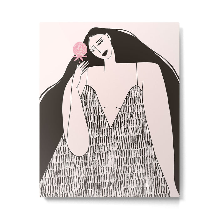 Rosie Metal Print Gallery Image 1