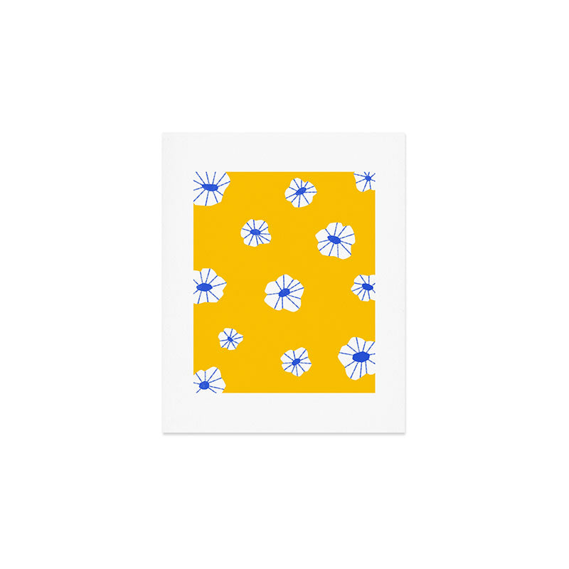 Scattered Flowers Art Print Gallery Image 1