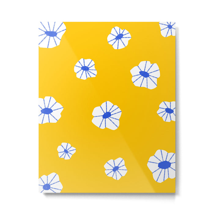 Scattered Flowers Metal Print Gallery Image 1