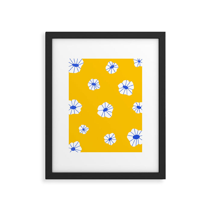 Scattered Flowers Framed Art Print Gallery Image 1