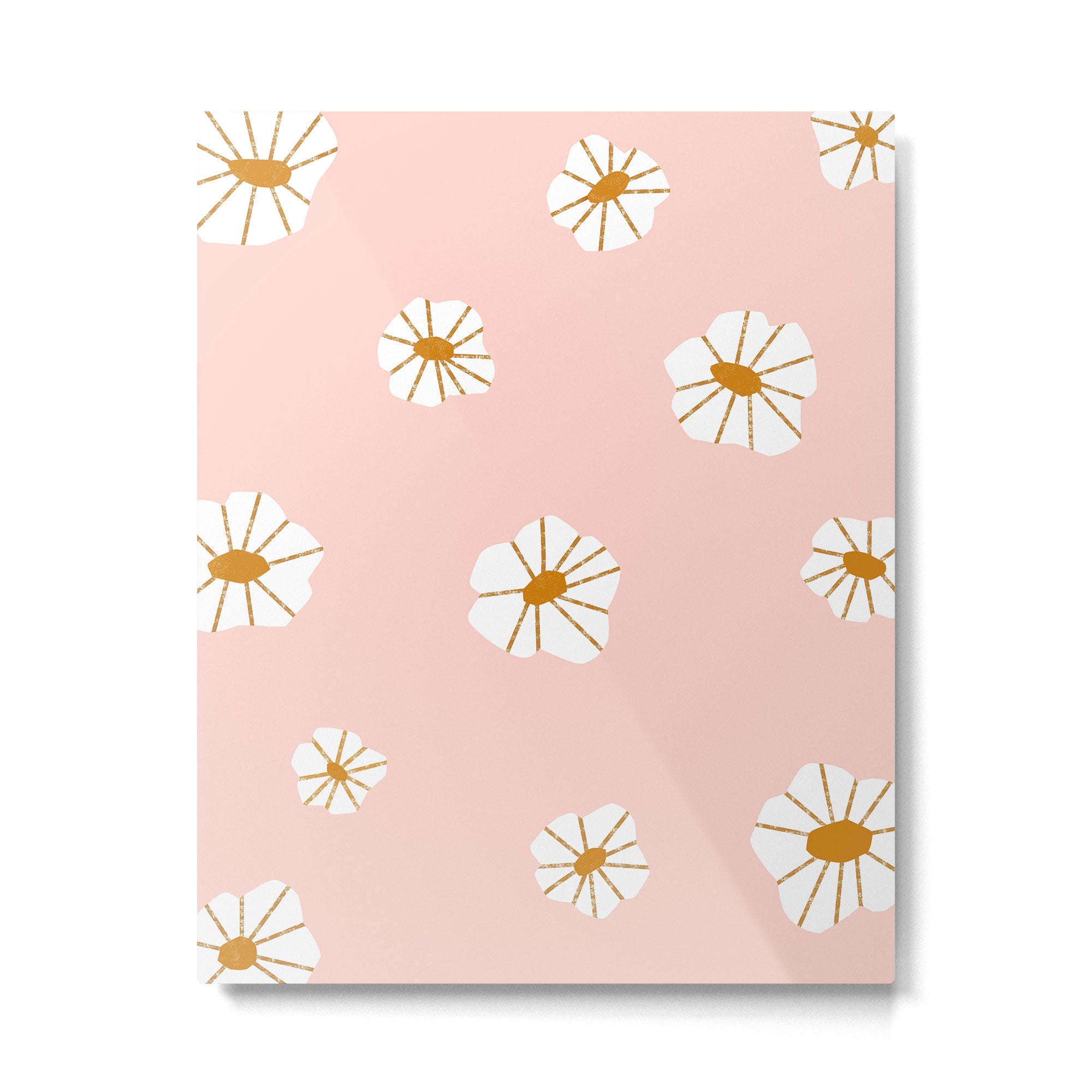 Scattered Flowers Metal Print Gallery Image 4