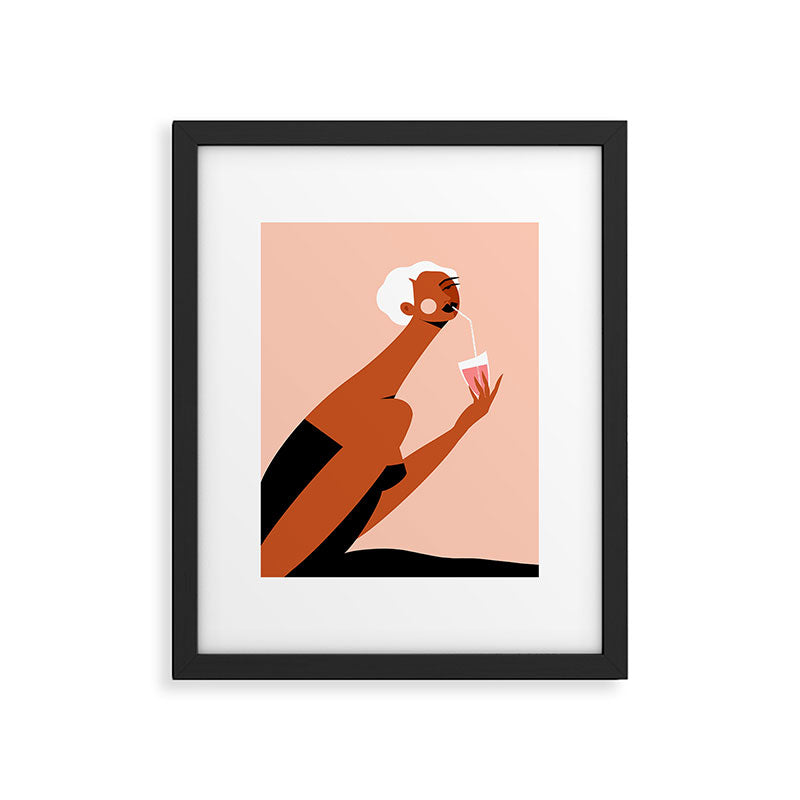Sip, Sip Framed Art Print Gallery Image 5