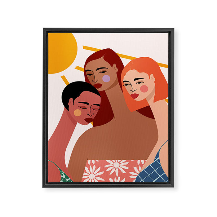 Sisterhood Framed Canvas Print Gallery Image 1
