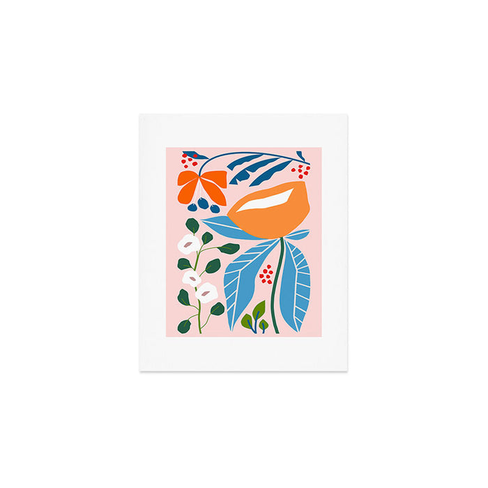 Spring Abstract Florals Art Print Gallery Image 1