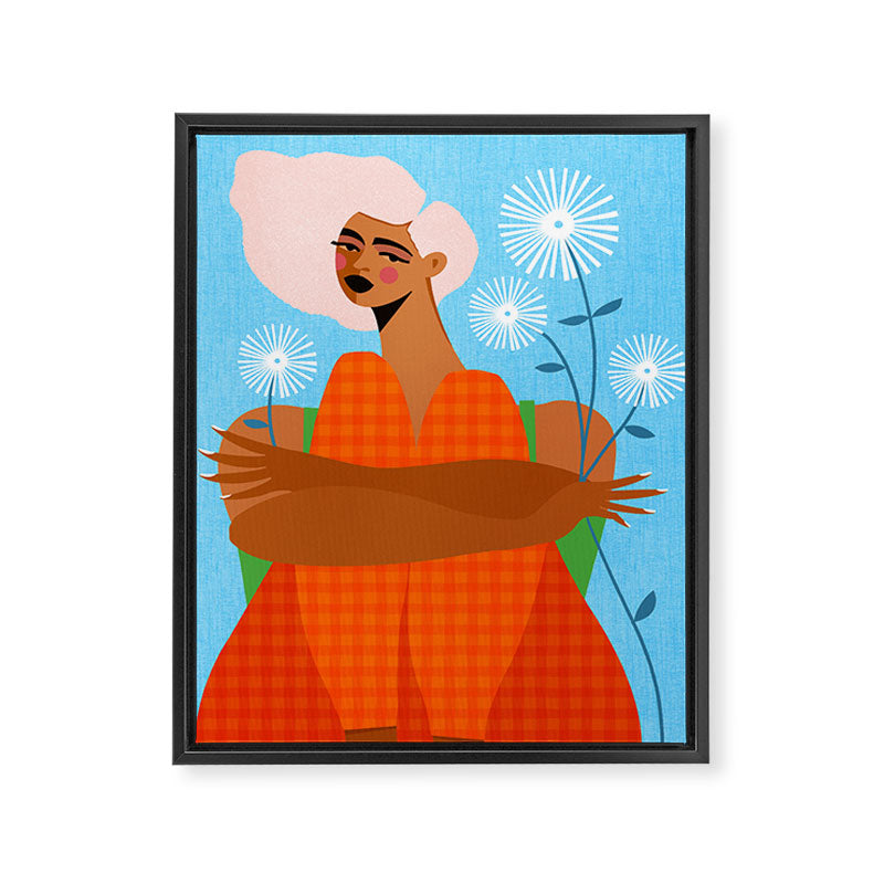 Summer Breeze Framed Canvas Print Gallery Image 6