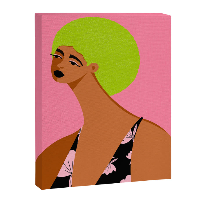 Summer Hair Vibe Canvas Print Gallery Image 1