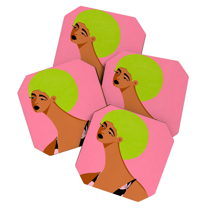 Summer Hair Vibe Coaster Gallery Image 1