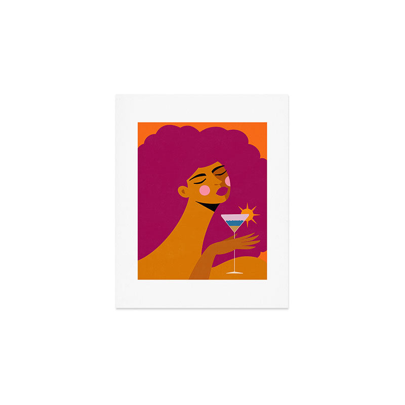 Summer Solstice Sip Art Print Gallery Image 1