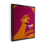 Summer Solstice Sip Framed Canvas Print Gallery Image 2