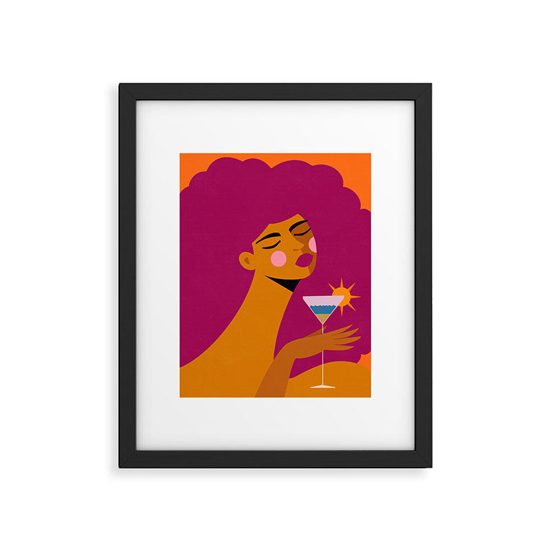Summer Solstice Sip Framed Art Print Gallery Image 5