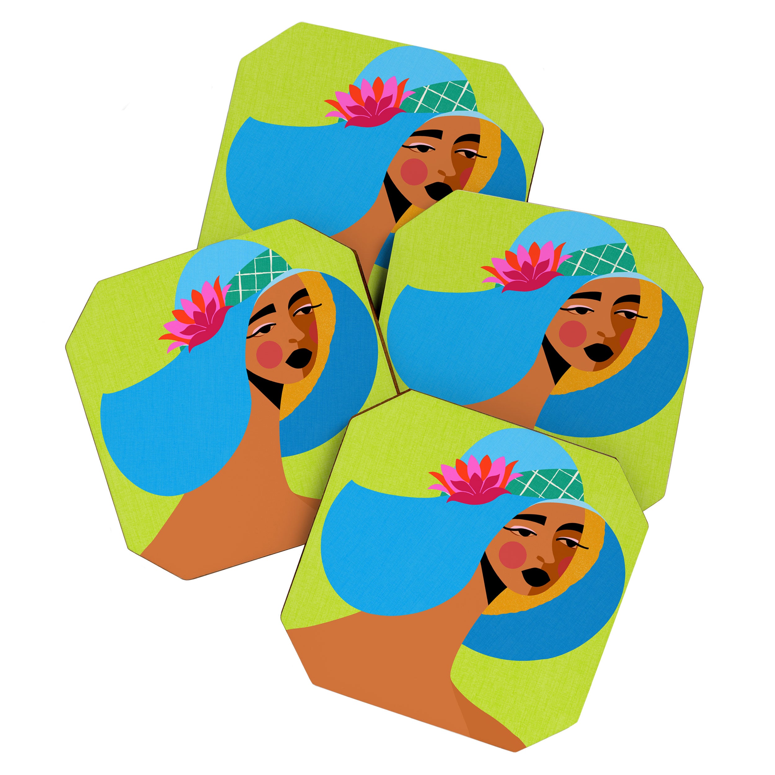 Sun Hat Coaster Gallery Image 1