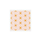 Sun Pattern On Pink Background Art Print Gallery Image 1