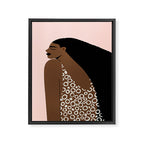 Taking It In Framed Canvas Print Gallery Image 6