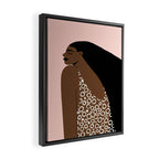 Taking It In Framed Canvas Print Gallery Image 2