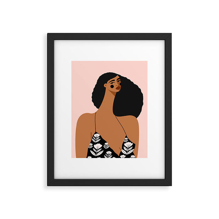 That New Dress Feeling Framed Art Print Gallery Image 1