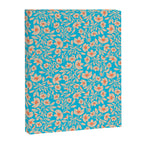 Tropical Blooms Pattern - Blue Canvas Print Gallery Image 8