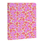 Tropical Blooms Pattern - Pink and Orange Canvas Print Gallery Image 8