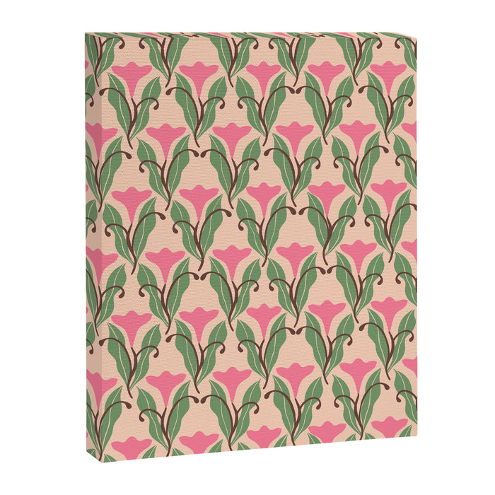 Tulip Whimsy - Heritage Floral Canvas Print Gallery Image 1