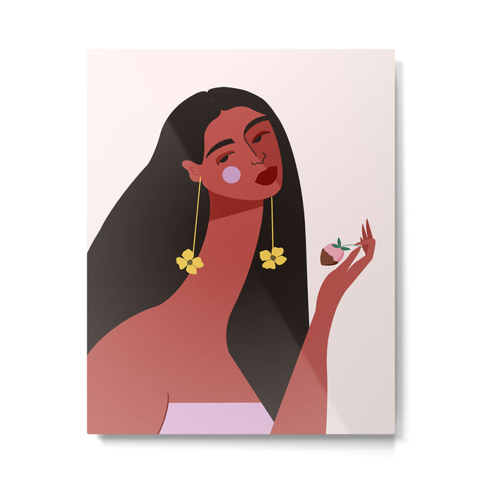 Valentine Self Care Metal Print Gallery Image 1