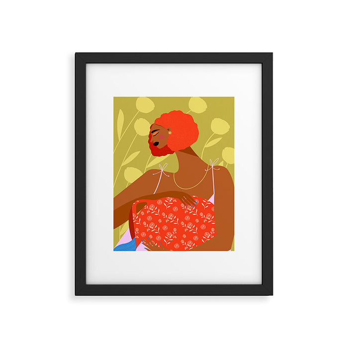 Vessel and Bloom Framed Art Print Gallery Image 1