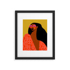 Wavy Retro Vibe Framed Art Print Gallery Image 5