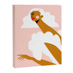 White Dress Canvas Print Gallery Image 6