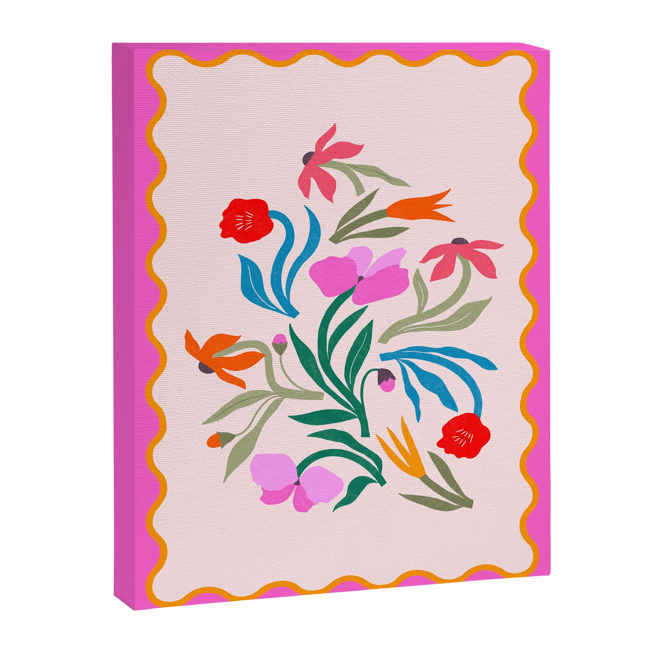 Wild Botanica - Eternal Bloom Wall Art Canvas Print Gallery Image 6