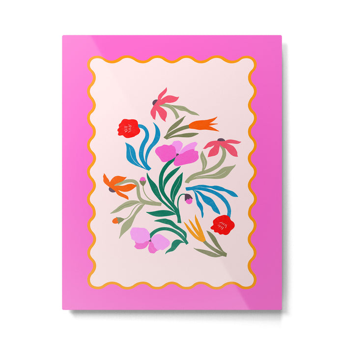 Wild Botanica - Eternal Bloom Wall Art Metal Print Gallery Image 1