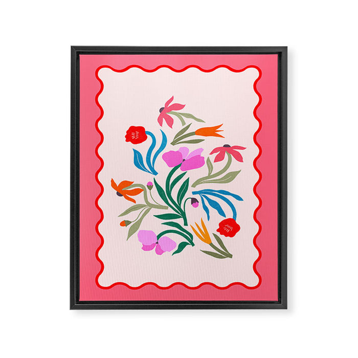 Wild Botanica - Harvest Bloom Floral Wall Art Framed Canvas Print Gallery Image 1