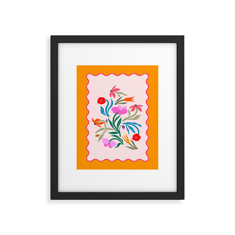 Wild Botanica - Midsummer Glow Floral Wall Art Framed Art Print Gallery Image 5