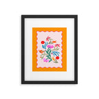 Wild Botanica - Midsummer Glow Floral Wall Art Framed Art Print Gallery Image 5