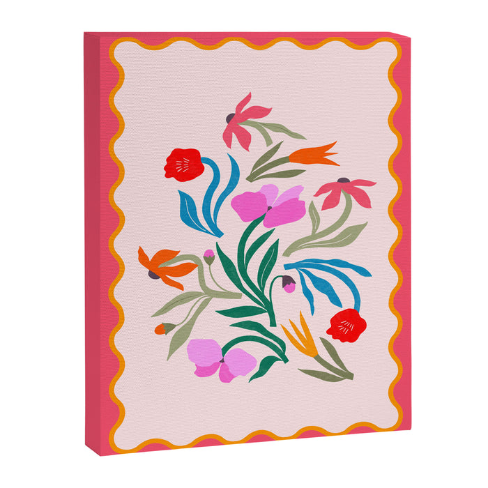 Wild Botanica - Spring Fling Floral Wall Art Canvas Print Gallery Image 1