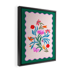 Wild Botanica - Winter Garden Floral Wall Art Framed Canvas Print Gallery Image 2