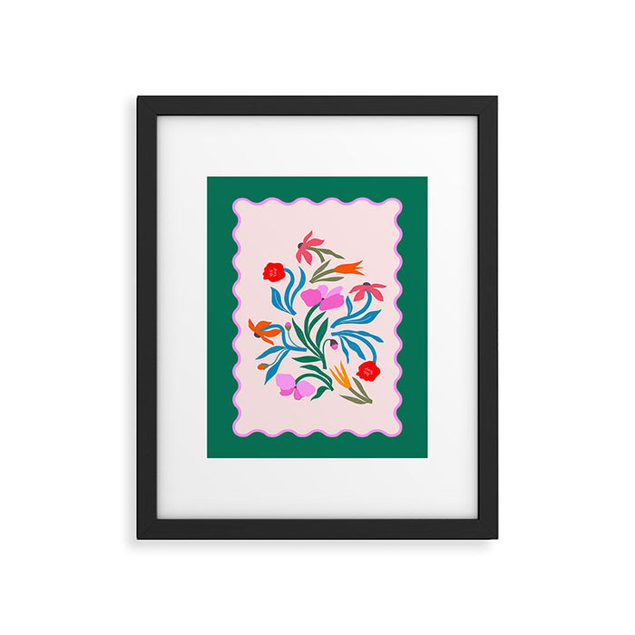 Wild Botanica - Winter Garden Floral Wall Art Framed Art Print Gallery Image 1
