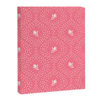 Wild Dotted Florals - Bold Coral Abstract Pattern Canvas Print Gallery Image 8