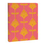 Yellow Fan Florals Canvas Print Gallery Image 8