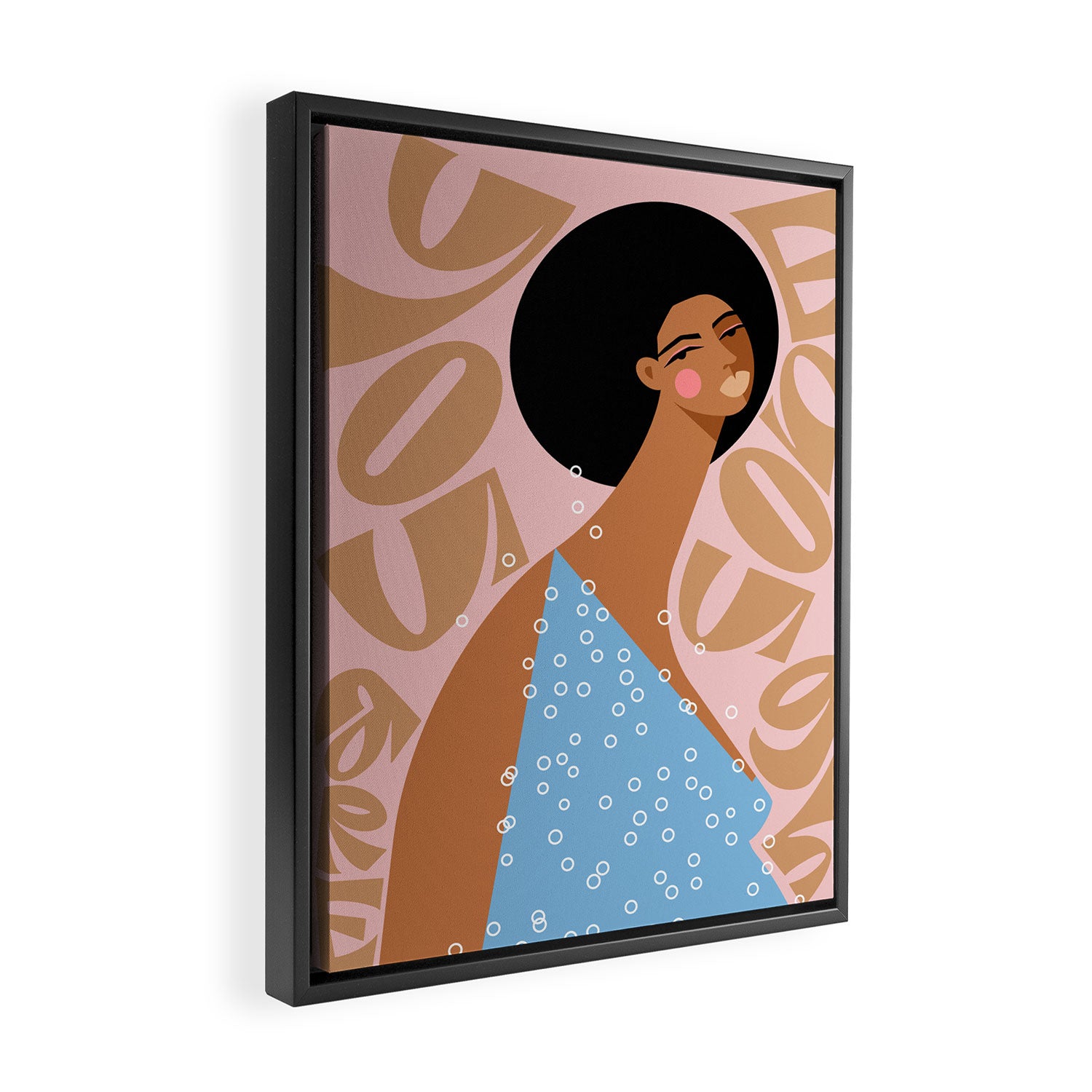 You Are Enough Framed Canvas Print Gallery Image 2