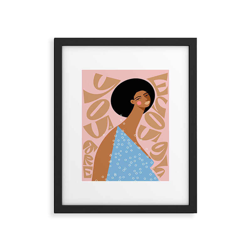 You Are Enough Framed Art Print Gallery Image 5
