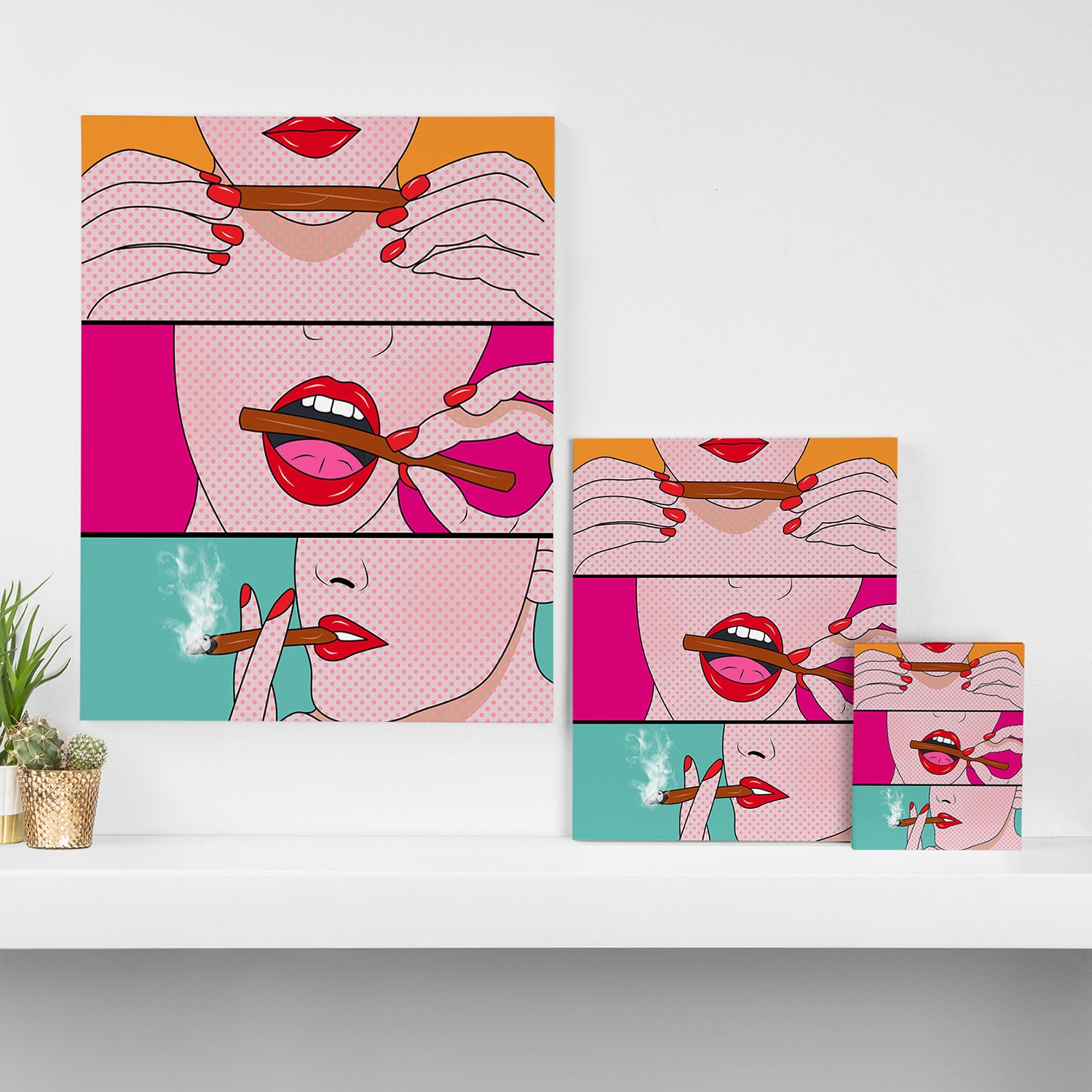 Comics Canvas Print Gallery Image 3