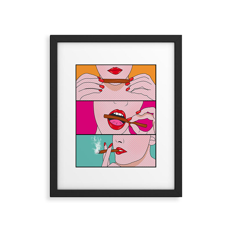 Comics Framed Art Print