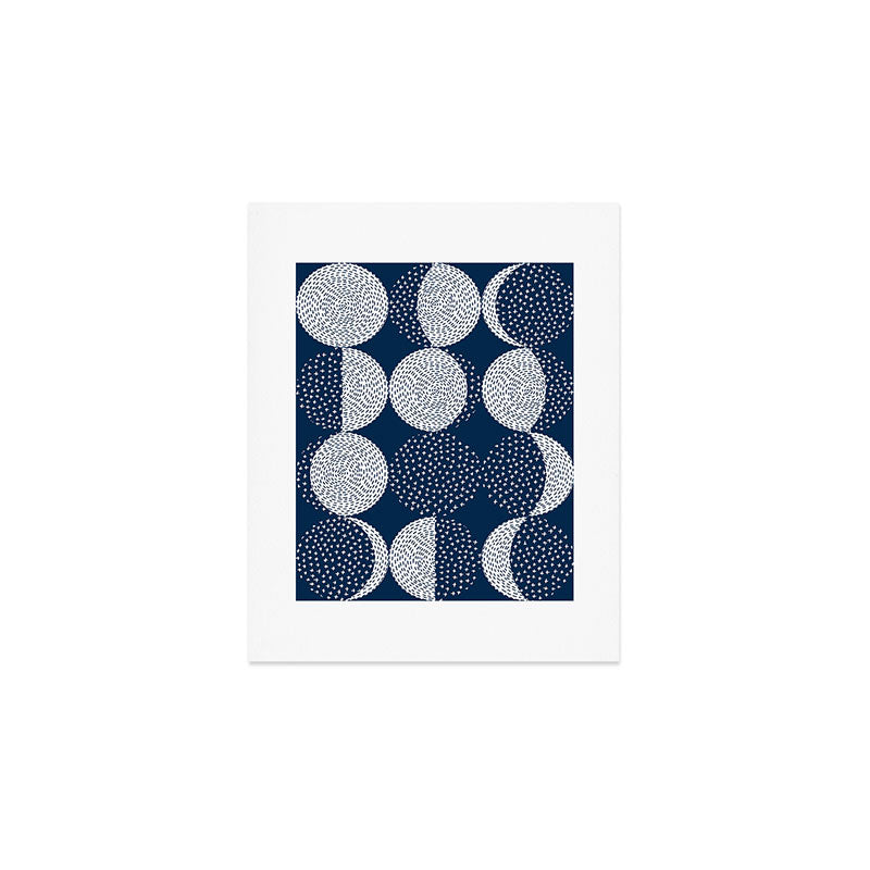 Moon Phases Art Print Gallery Image 1