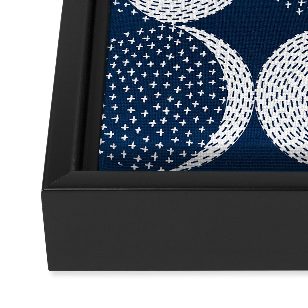 Moon Phases Framed Canvas Print Gallery Image 3