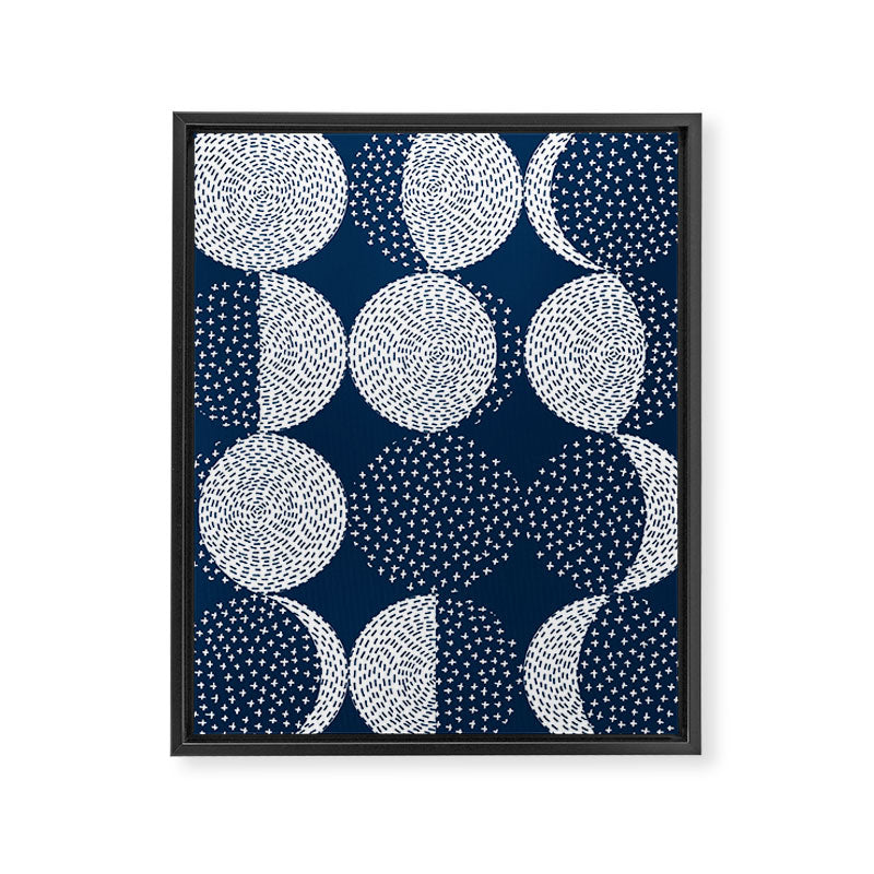 Moon Phases Framed Canvas Print Gallery Image 8