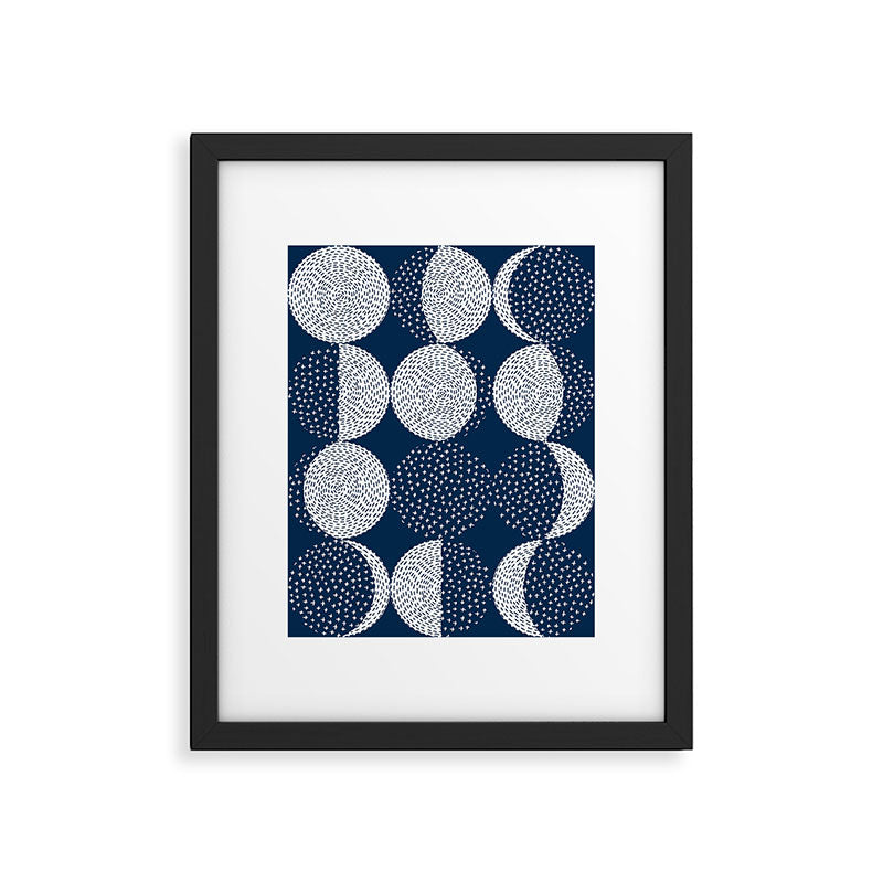 Moon Phases Framed Art Print Gallery Image 6