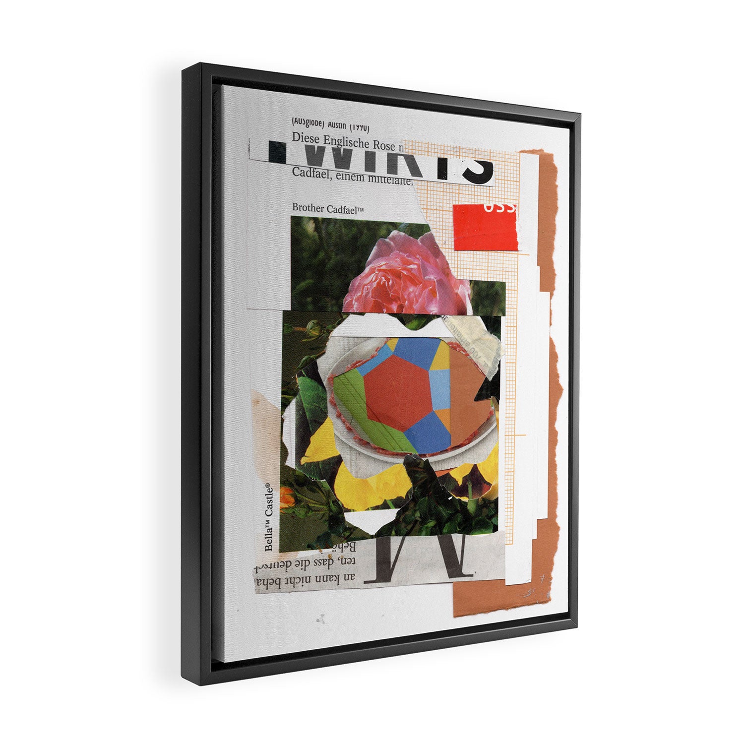 abstract 1505 Framed Canvas Print Gallery Image 2