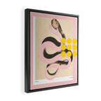 abstract daydream snake mix Framed Canvas Print Gallery Image 2
