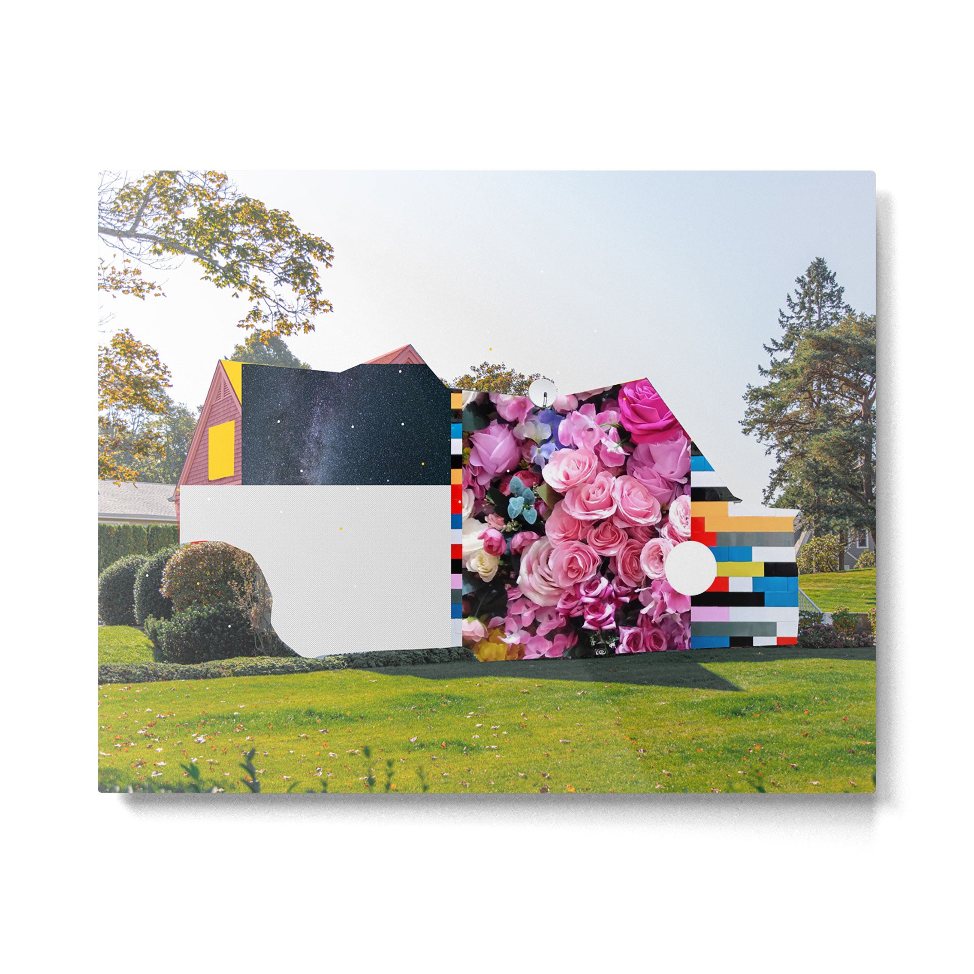 abstract house dream 15b Metal Print Gallery Image 4