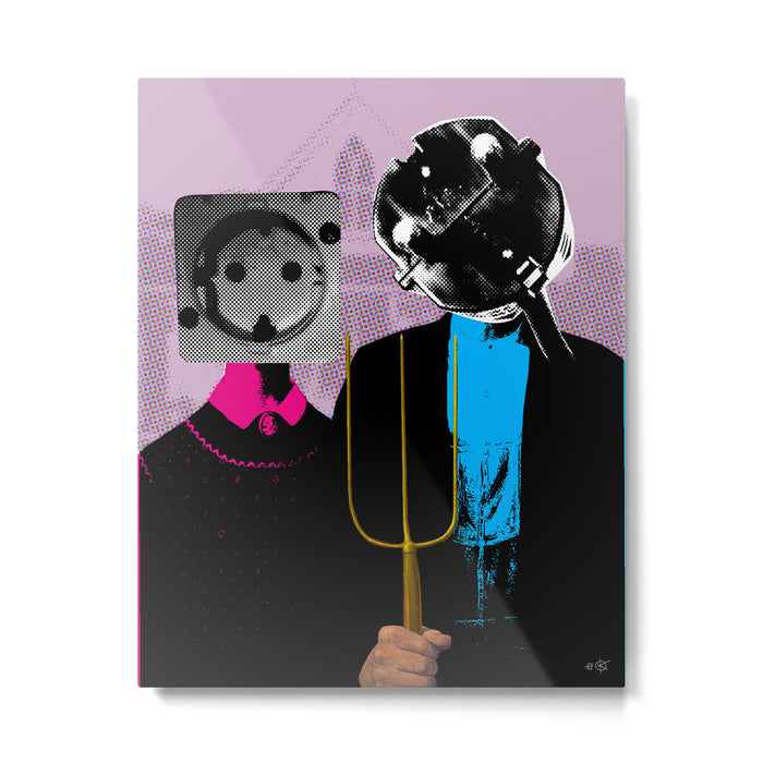 American Gothic - Plug & Play Metal Print Gallery Image 1