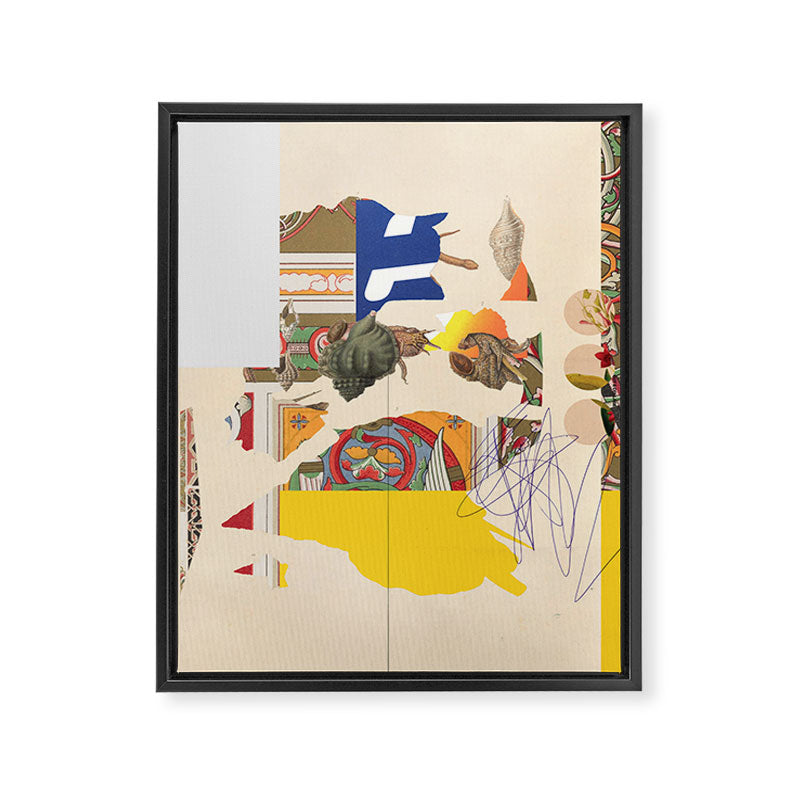 another daydream night flow animal and Framed Canvas Print Gallery Image 6