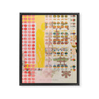 another daydream night flow mittwoch Framed Canvas Print Gallery Image 6